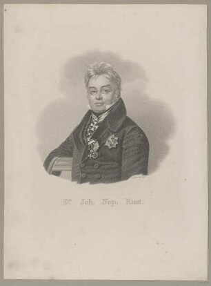 Bildnis des Joh. Nep. Rust