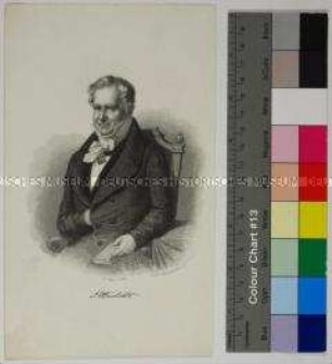 Porträt des Naturforschers und Geografen Alexander Freiherr von Humboldt
