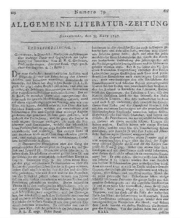 [Grellmann, H. M. G.]: Statistische Aufklärungen über wichtige Theile und Gegenstände der österreichischen Monarchie. T. 2. Göttingen: Vandenhoek & Ruprecht 1795