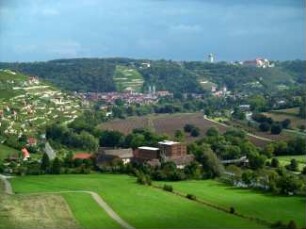 Freyburg: Stadtansicht mit der Neuenburg