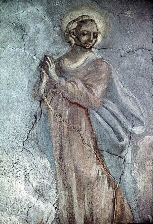 Das apokalyptische Weib erscheint Johannes Evangelist