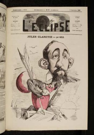 Jules Claretie - par Gill
