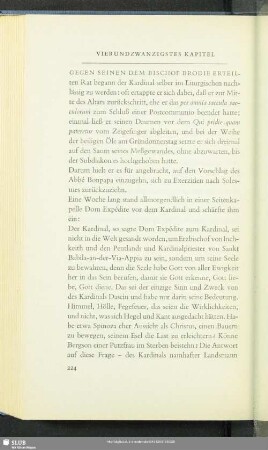 Vierundzwanzigstes Kapitel
