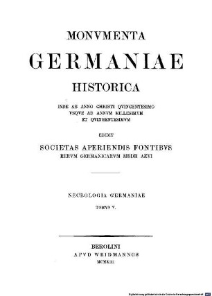 Monumenta Germaniae Historica. 5, Dioecesis Pataviensis ; 2 : Austria inferior