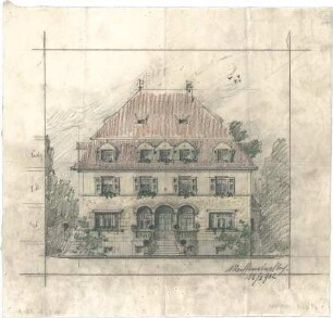 Reiffenstuel, Carl; Villa - Ansicht