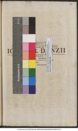 Exseqvias Principis Litterarvm Orientis Io. Andr. Danzii Significat Academia Ienensis