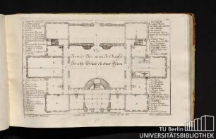No. 11. Premier Plan au rez de Chaussée. Der erste Grund zu ebner Erden.