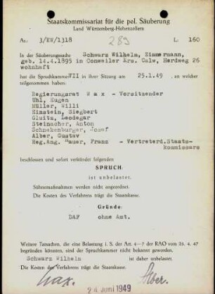 Schwarz, Wilhelm