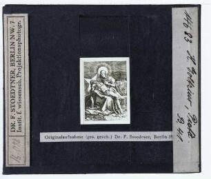 Goltzius, Pietà (Druck) (Expl. Met.Mus. NY)