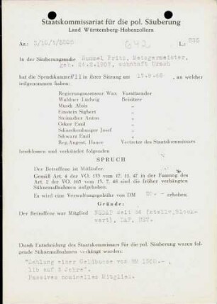 Hummel, Fritz