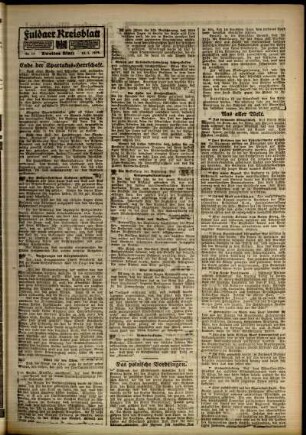 Zweite Ausgabe vom Mittwoch, den 15. Januar 1919.
