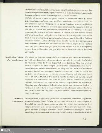 Les affiches "Jugendstil"