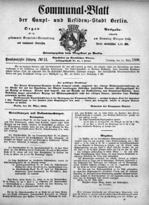 1880,13: No. 13, 28. März 1880