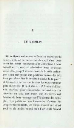 II. Le Kremlin