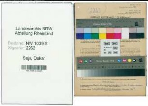 Entnazifizierung Oskar Seja , geb. 29.01.1902 (Hochbautechniker)