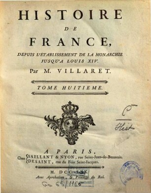Histoire de France, 8