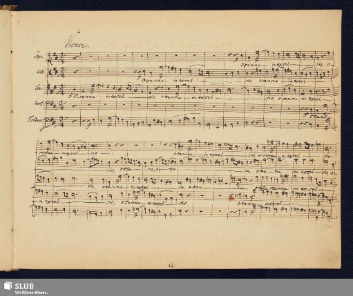 Reissiger, Carl Gottlieb; 1853 [Noten- und Texteintrag]