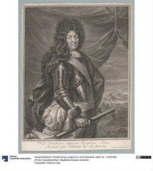 Porträt König Ludwig XIV. von Frankreich