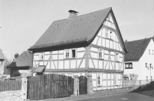 Wohnhaus, Fachwerk; Gelnhausen, Oberdorfstraße 30