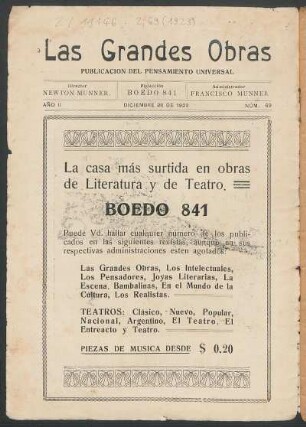 1923006900: La vida del hombre