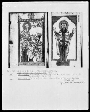 Breviar und Liturgicon — Liturgicon, Folio 123recto-284recto — ---, Folio ---Heiliger Basilius, Folio 206verso