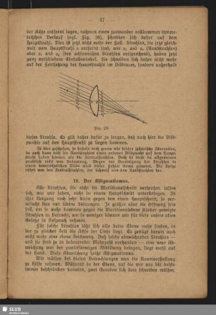 18. Der Astigmatismus