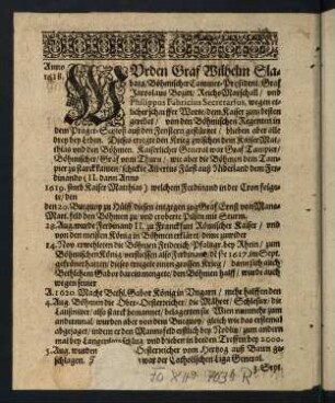 1v-12r, Von dem Dreißig-Jährigen Deutschen Kriege/ ...