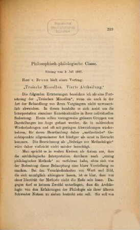 Troische Miscellen, 4