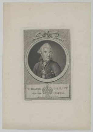 Bildnis des Thomas Philipp von der Hagen