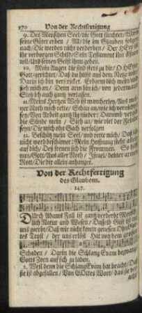 Von der Rechtfertigung des Glaubens. 147. - 151.