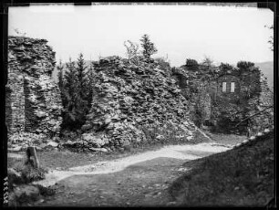 Ruine Tollenstein Inneres