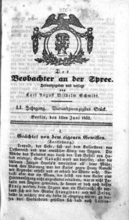 24. Stueck, 14. Juni 1852
