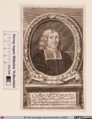Bildnis Christian Scriver(ius)