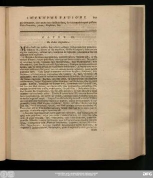 Caput IX. De Rebus Dogmaticis.