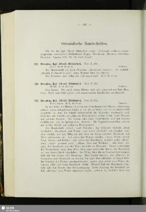 Orientalische Handschriften
