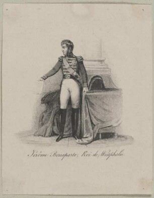 Bildnis des König Jérôme Bonaparte von Westphalen