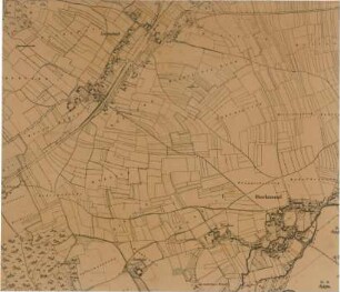 Gsaenger, Gustav; Moosburg - Langenbach (Bayern); Bebauungspläne - Lageplan