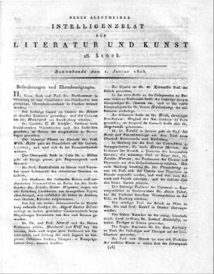 1805-06-01 : 26. Stück