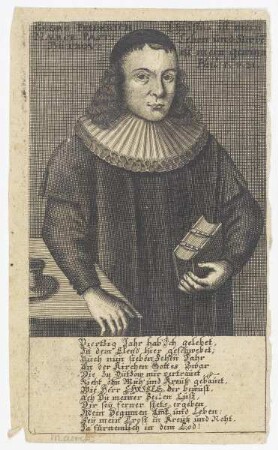 Bildnis des Georg Friderich Maerck
