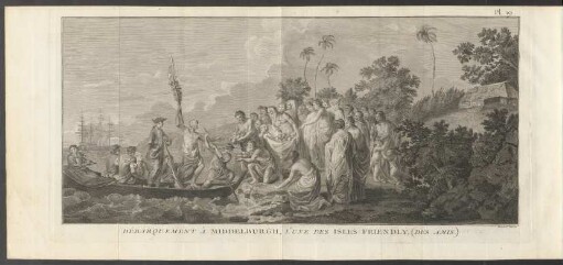 Pl. 19 Débarquement À Middelburgh L'Une Des Isles Friendly, (Des Amis.)