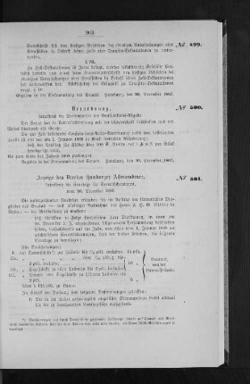 Verordnung, betreffend die Prolongation der Consumtions-Abgabe.