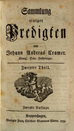 Sammlung einiger Predigten, 2
