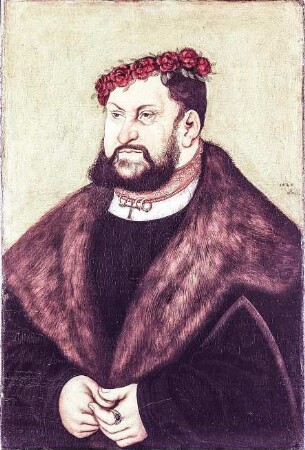 Bildnis des sächs. Kurfürsten Johann des Beständigen