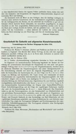 Gesellschaft für Ästhetik und allgemeine Kunstwissenschaft