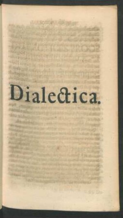 Dialectica.