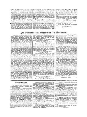 Mitteilungen : 1. Beilage zu Nr. 45 der Pädagogischen Reform