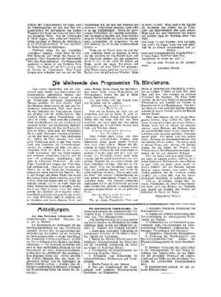 Mitteilungen : 1. Beilage zu Nr. 45 der Pädagogischen Reform