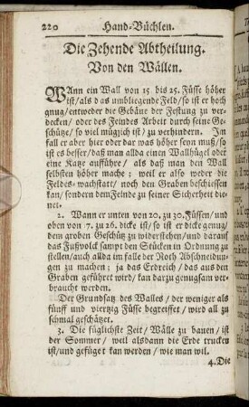 Die Zehende Abtheilung. = Chapitre X. - Die 17. Abtheilung. = Chapitre XVII.