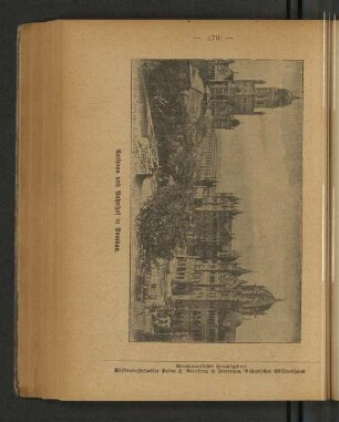 Rathaus und Bahnhof in Bombay.