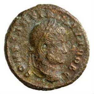 Münze, Follis, Aes 3, 320 - 321 n. Chr.